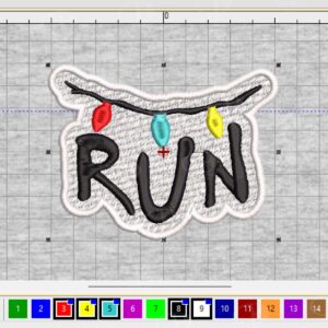 parche stranger things run