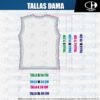 guias-tallas-dama guias tallas camisetas