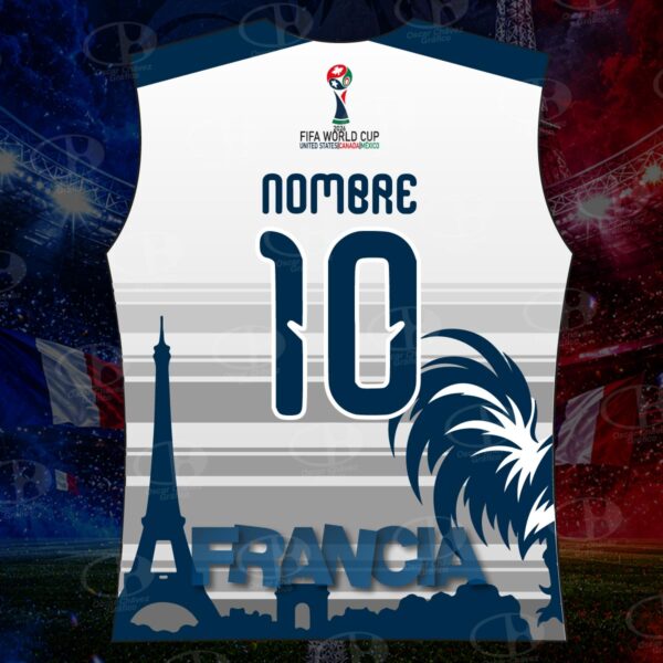 camiseta-seleccion-argentina-mundial-galeria-3 Camiseta Francia Mundial 2026 Personalizada | Diseño Conmemorativo