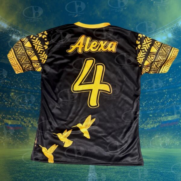 Camiseta Colombia Mundial 2026 Personalizada | Diseño Oso de Anteojos